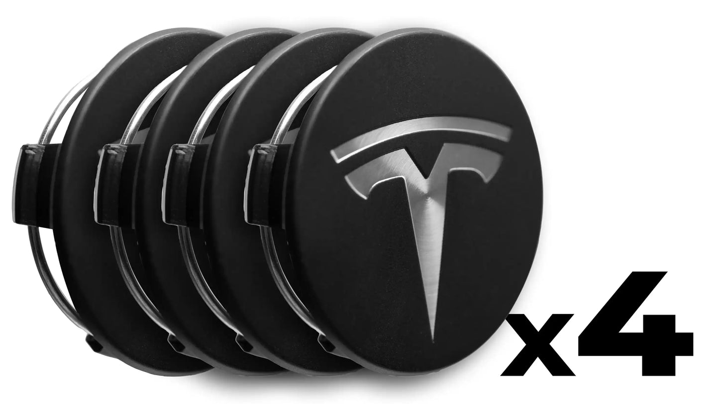 Cache moyeux pour Tesla