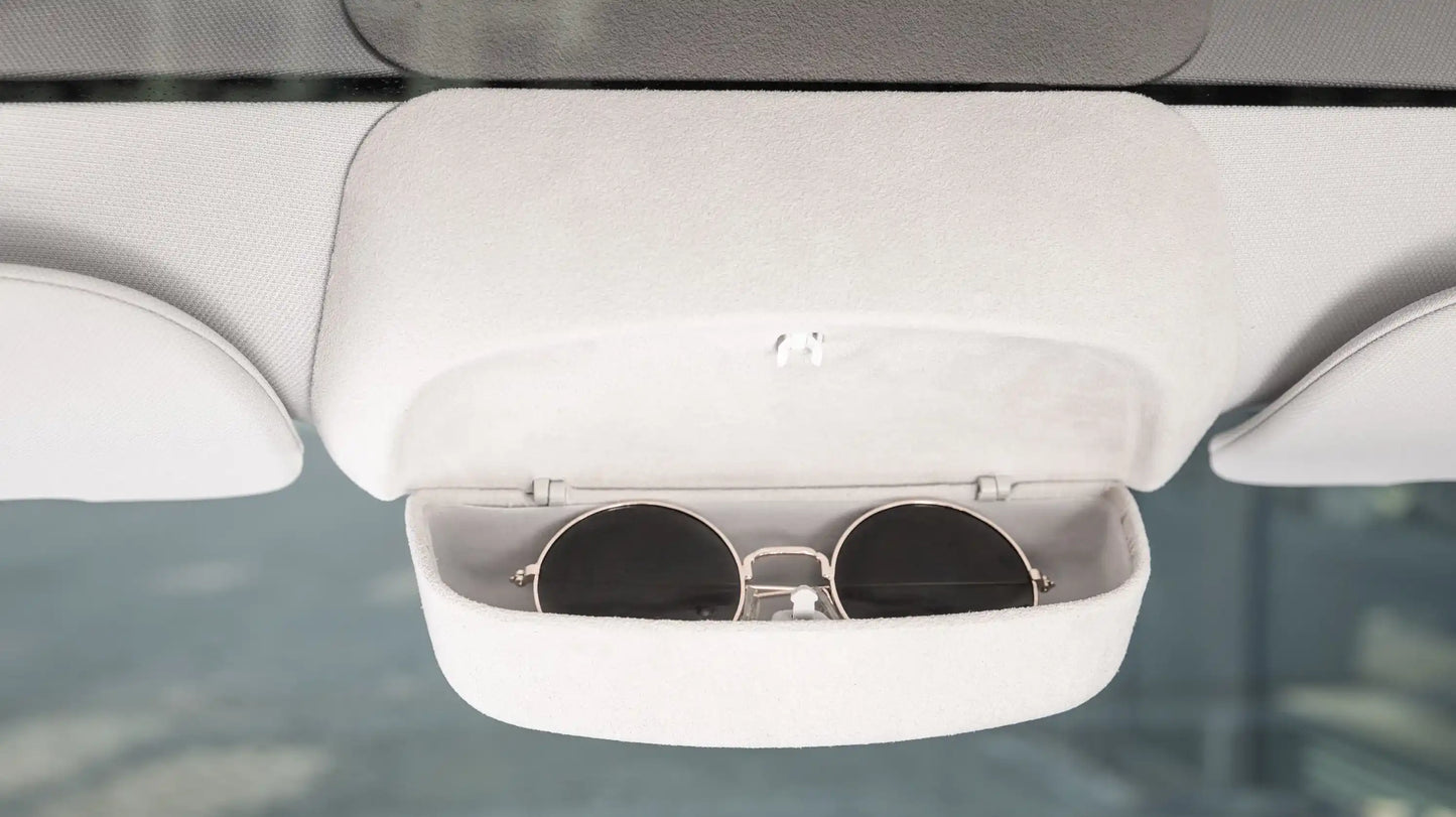 Étui à lunettes intégré au toit pour Tesla