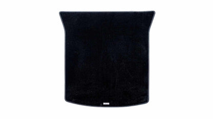 Tapis de sol en matière moquette pour le coffre arrière de la Tesla Model 3 Highland.
