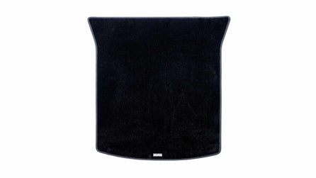 Tapis de sol en matière moquette pour le coffre arrière de la Tesla Model 3 Highland.