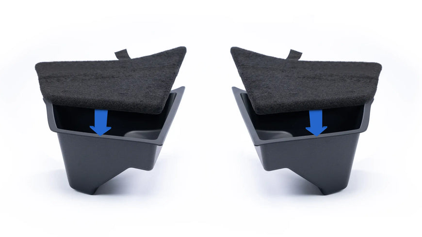 Boîtes de rangement pour le coffre Tesla Model 3 Highland