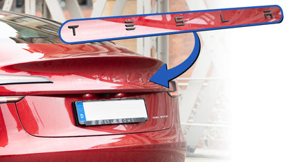 Logo Tesla en lettres