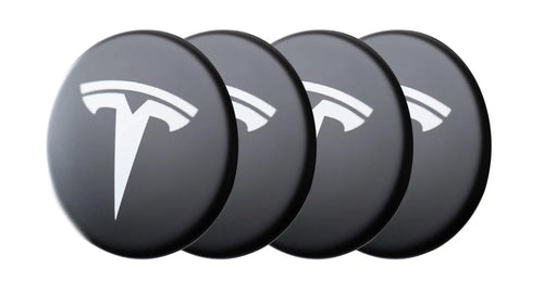 Cache moyeux Enjoliveurs Tesla