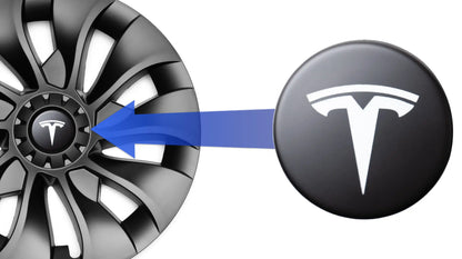 Cache moyeux pour Tesla
