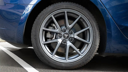 Cache moyeux pour Tesla