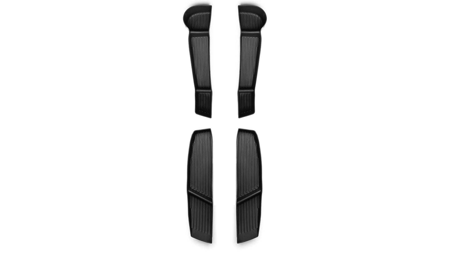 Compartiments de rangement pour portières pour Tesla