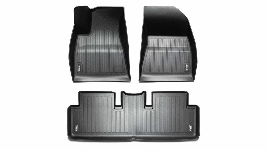 Kit de tapis en caoutchouc avant et arrière pour Tesla Model 3 et Highland